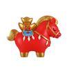Creative Transfer Zodiac Horse Back Lucky Bag Ingot Can Be Rotated Home Decoration Office Desktop Decoration