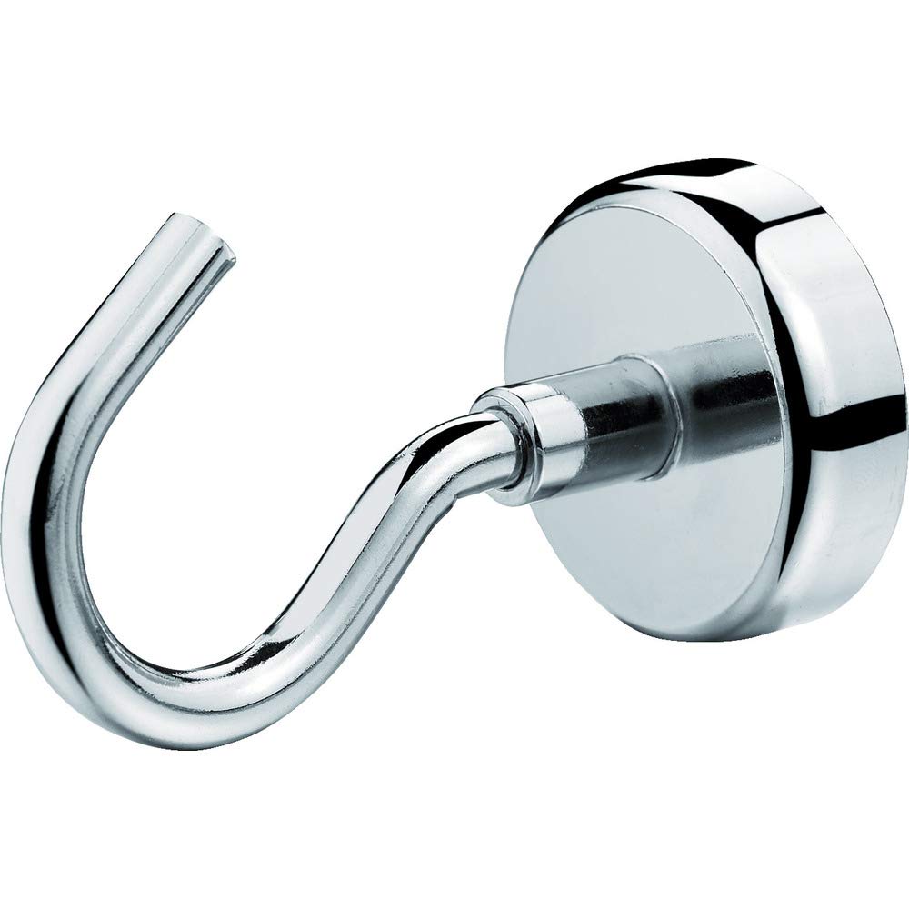 

TRUSCO Strong Magnetic Hook Fixed Type 25mm THM-25N срібний