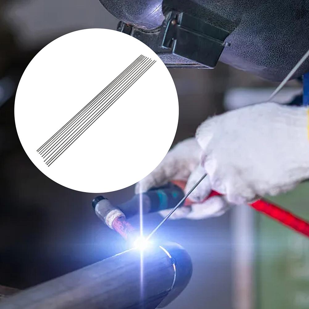 50Pcs Aluminum Welding Rods 1.6/2.0mm Low Temperature Easy Melt Welding Wire Kit Flux Core For Soldering Repair Tools