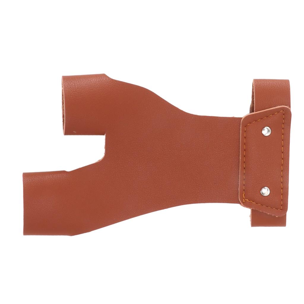 Archery Hand Guard Protector Artificial Leather Comfortable   2 Finger Archery Protective Glove for Archers