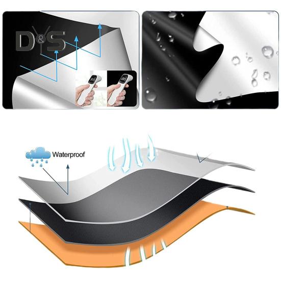 Przenośne zaciemniające zasłony Rolety zaciemniające z taśmą na rzepy Samoprzylepne rolety zaciemniające do pokoju dziecięcego, kampera lub podróży