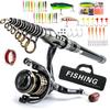 Carbon Fiber Portable Sea Fishing Rod Set - Short Section Casting & Lure Rod