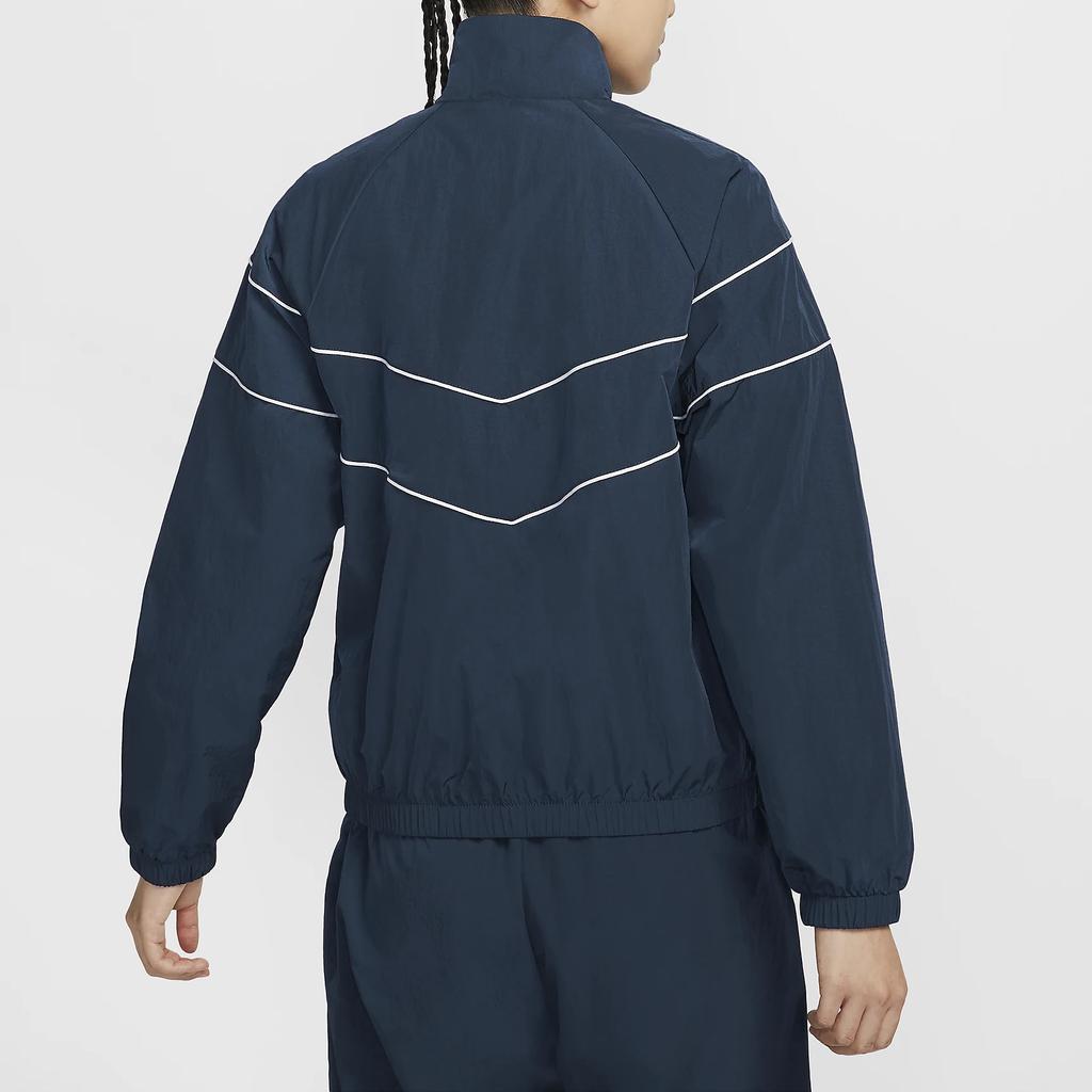 Nike Windrunner Logo UV Protection Loose Casual Jacket Women Jacket Navy-Blue FV6305-480