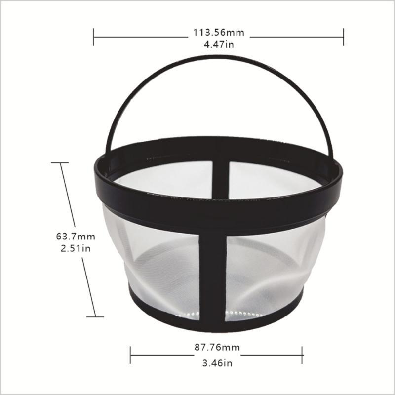 Kitchen Gadget Coffee Machine Strainer Mesh Brewer Tool Coffee Filter Coffee Maker Accessories Refillable Basket Cup Style