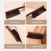 Soft Bristles Hand Broom Natural Wood Handle Gentle Sweeping Tool Dusting Brush For Hardwood Tile Surfaces Cleaning