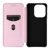 For Oppo A5x 5G/4G Case Carbon Fiber Texture Drop-Proof PU Leather Phone Cover