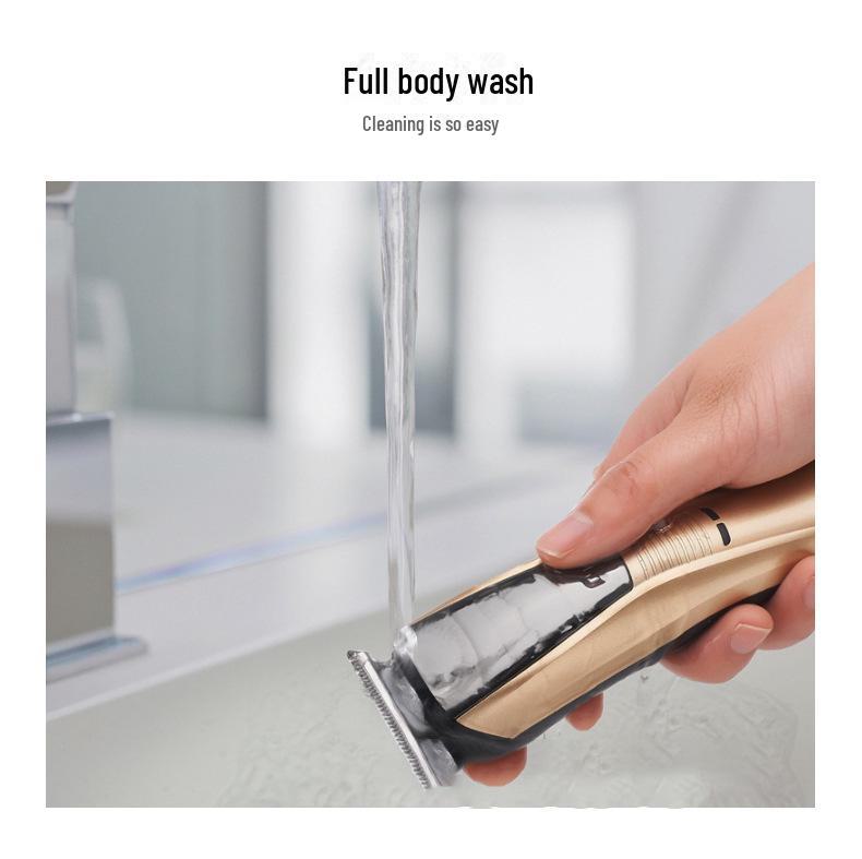 Men's Cross-Border Nose & Bald Hair Trimmer Set with Electric Clippers