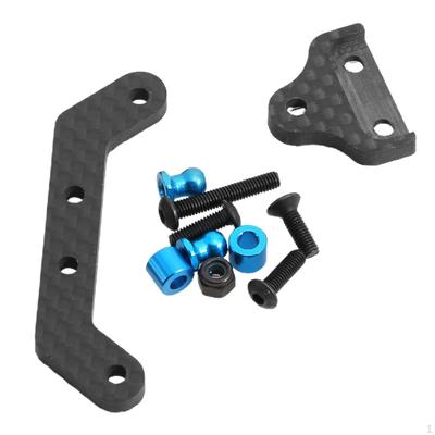 1/10 Rear Gearbox Fixing Frame Holder Replacement Spare Parts Accessory Carbon Fiber Rc Car Gear