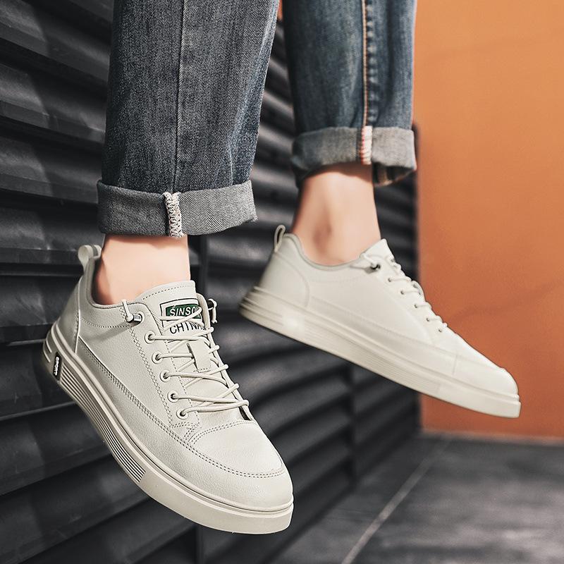 

Мужские высокие черные кожаные мотоциклетные ботинки с боковой молнией 41