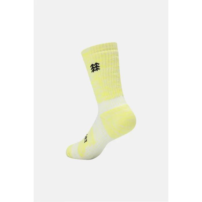 Unisex Hiking Compression Crew Socks QELAX26111LIM