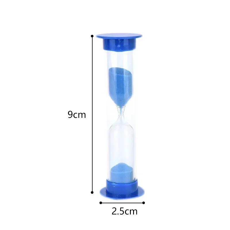6 Pieces/set Sand Clock Hourglass 30S 1 2 3 5 10 Minutes Ornaments Home Children Gift Decoration Timer Clocks Decor Garden