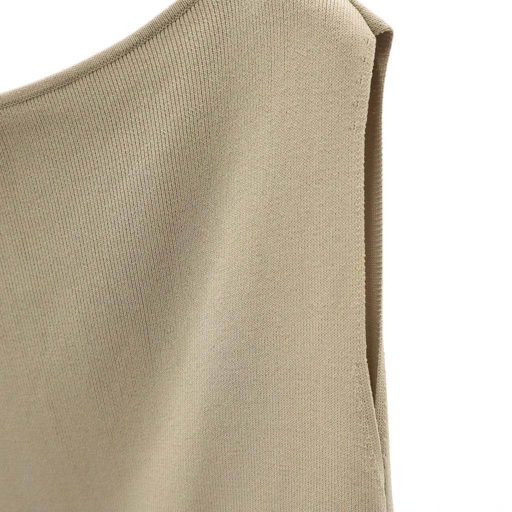 Mila Owen Ärmelloses Wechsel-Langkleid 1 Beige Damen Gebraucht