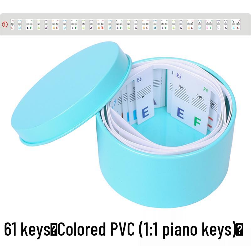 

Removable 88/61-Key Self-Adhesive Piano Keyboard Stickers