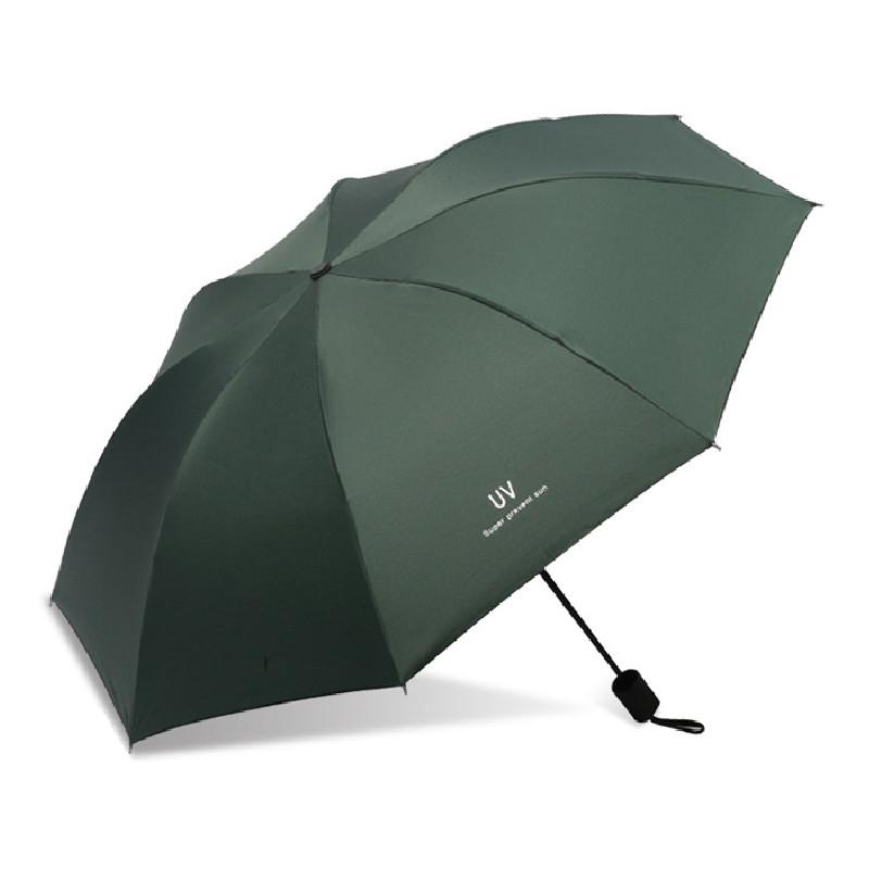 Faltbarer regensicherer Regenschirm mit UV-Schutz für Erwachsene und Reisegebrauch