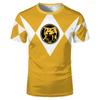 2026 Summer Kids Men's and Kids  Women's Autumn New Mighty Morphin Multi Color Ranger  Christmas Christmas Party Pullovers