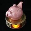 Outdoor Teaware Golden Portable Stainless Steel Heating Base Teapot Warmer Trivet Coffee Heater