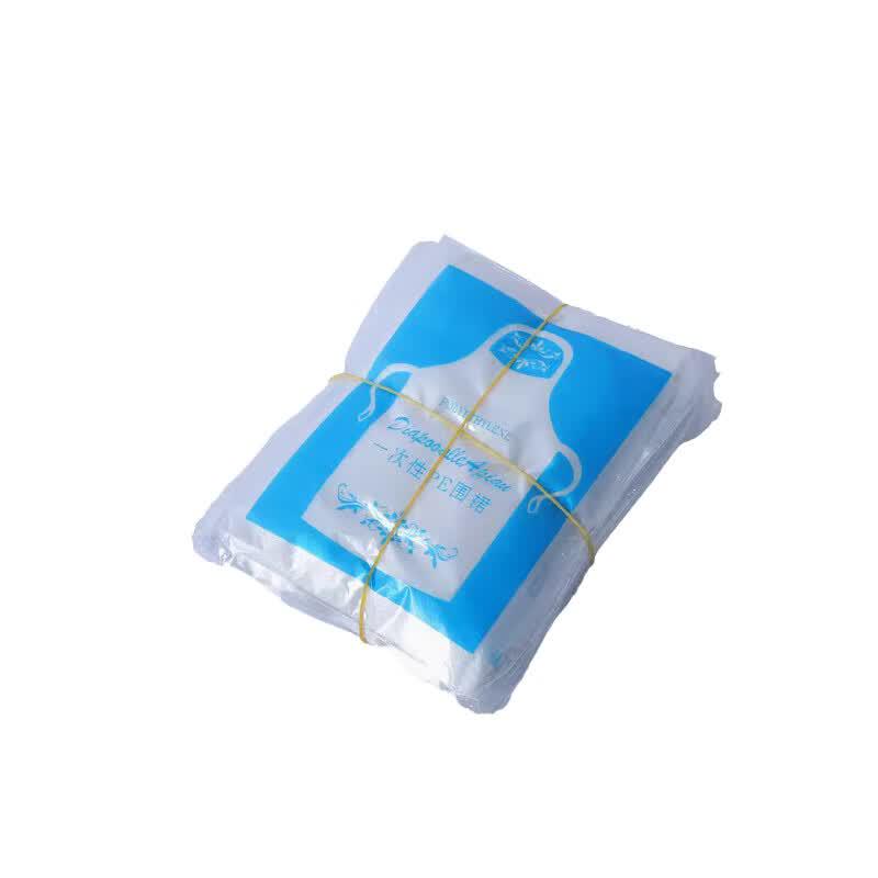 JUYUAN W810 Disposable PE Plastic Aprons (100-Pack)