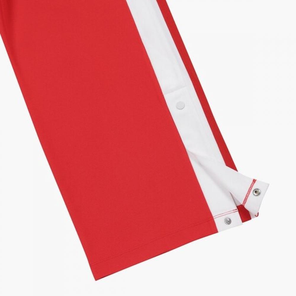 Le Coq Sportif [saLe][70  Off] Sunday Wide Track Pants Red   Qp123tfp32   Unisex