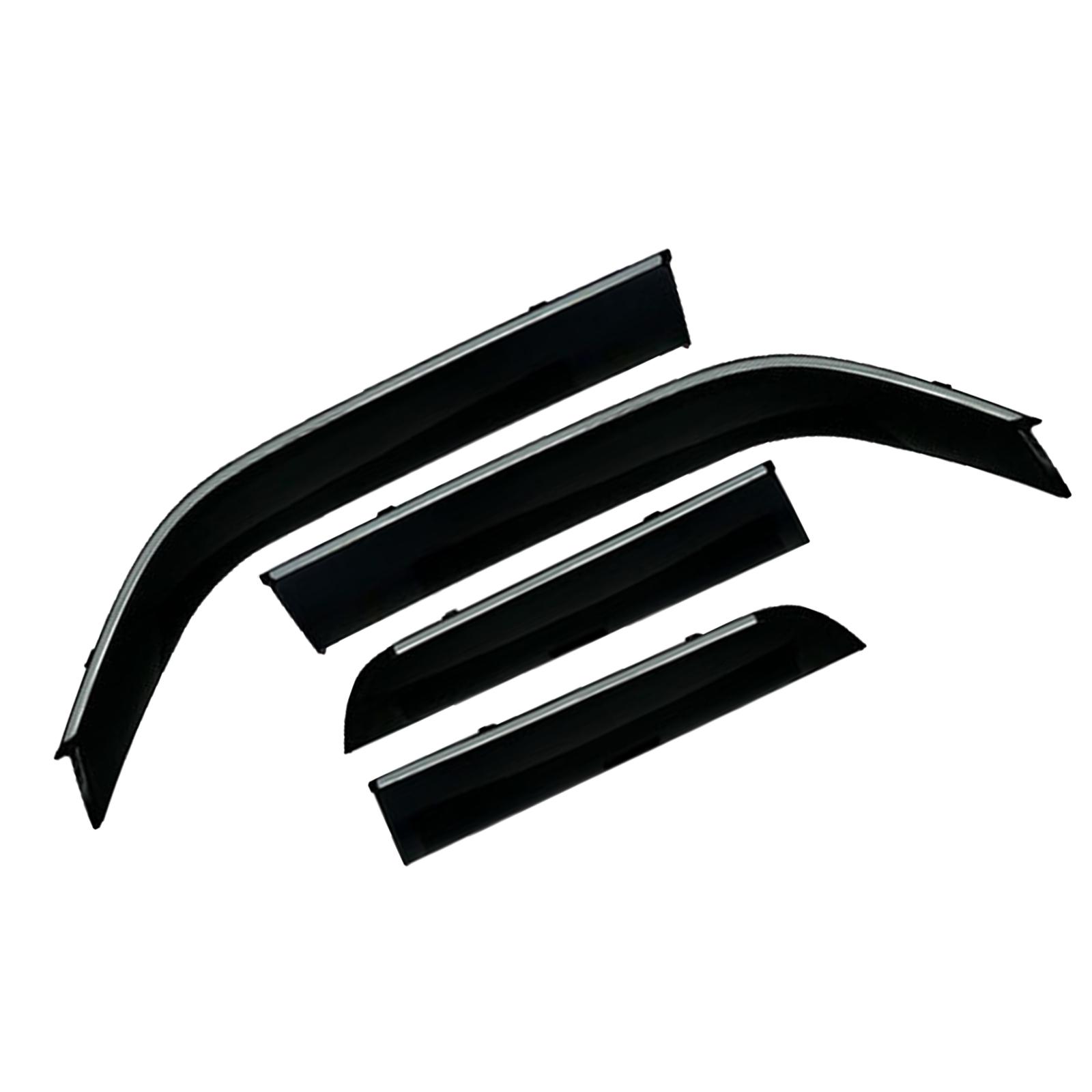 

4x дефлектор для оконного козырька, защита от дождя, автомобильная деталь для Toyota для 4runner 2010+