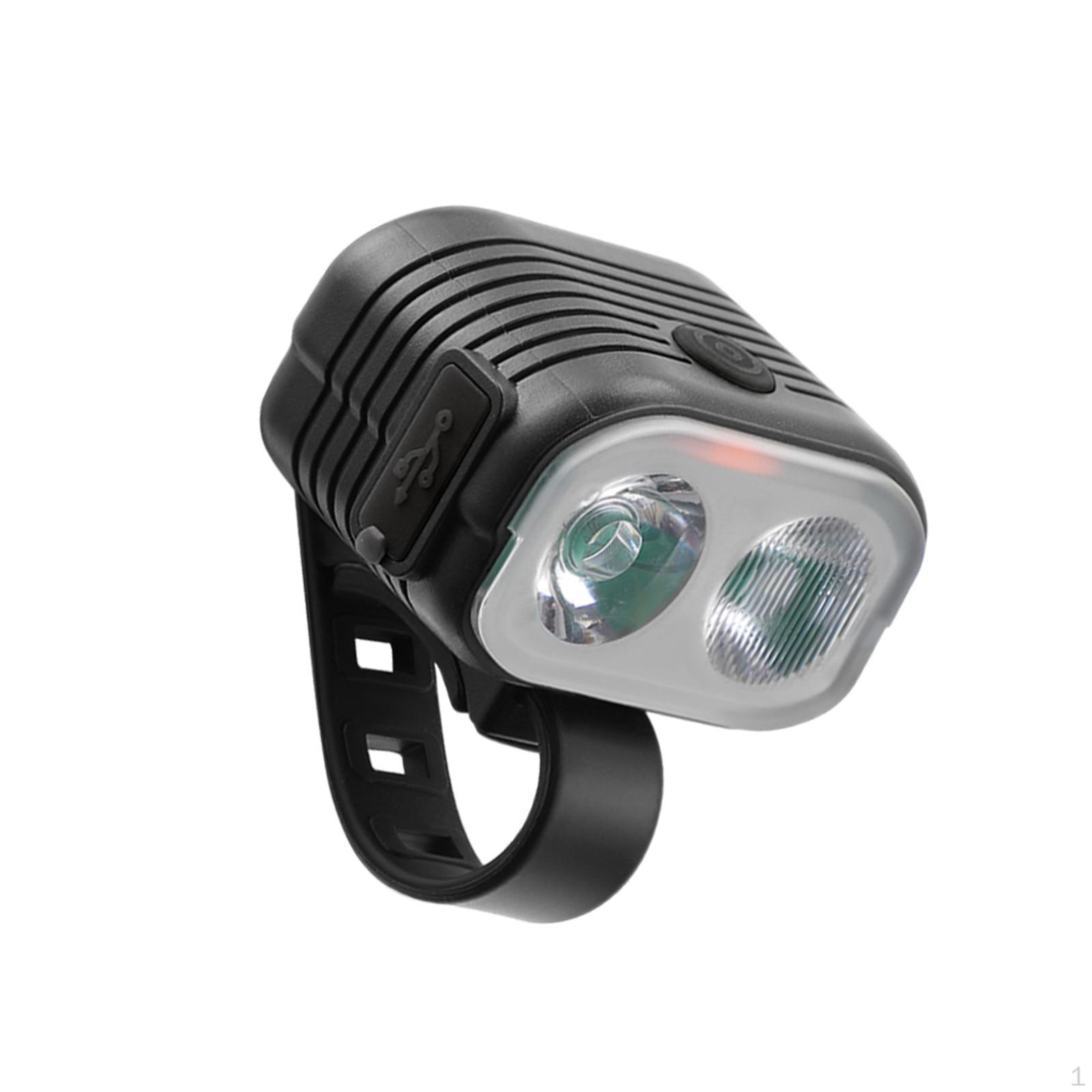 Bright Bike Front Light for Safe Night Riding no trumpet