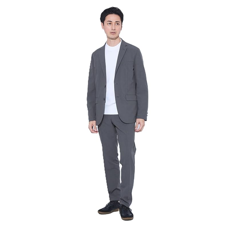

[United Arrows green label Relaxing] WEB limited JUST fit Dry PE slim set куртка и брюки - впитывают воду, быстро сохнут и не мнется-