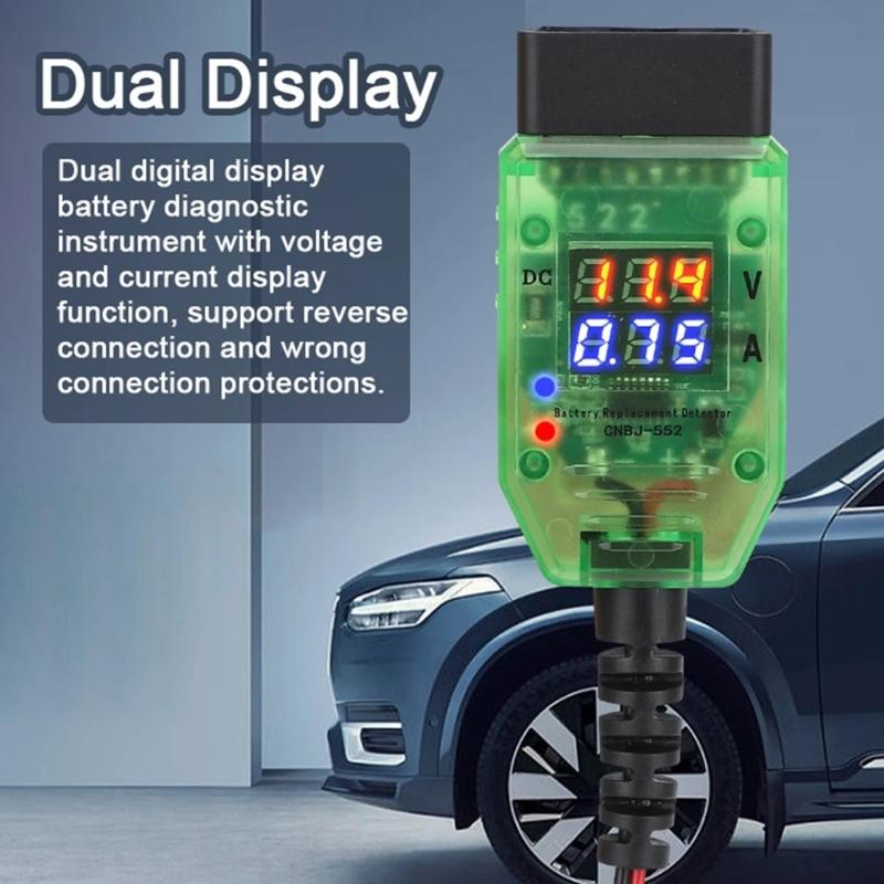 Battery Leak Detection And Replacement Aid For Hassle Easy Installation On Different Automobiles Without Power Cut