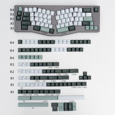 Botanical Keycap Set 173 Keys Cherry Profile Double Shot Custom Keycaps Cherry MX Gateron for Mechanical Gaming Gear 60% 65% 70% 75% 95%