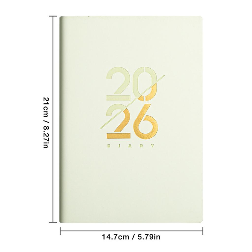 2026 Classic Planner Horizontal Daily Planning Notebook for Efficient Task Management and Planning