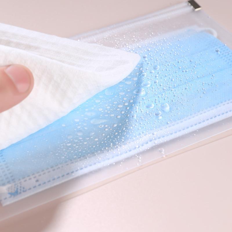 Torba do przechowywania maseczek, etui na maseczki, pyłoszczelna saszetka zapinana na zamek, piórniki, podróżny przenośny organizer, etui na maseczki, oszczędność dla studenta