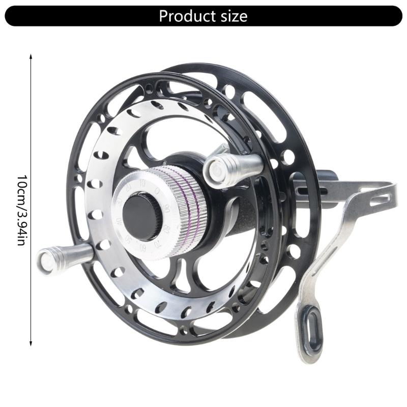 Fish Line Wheel Fly Fishing Reels Replacement Left/Right Handle Reels Outdoor Fishing Line Drum Wheel Easy To Use