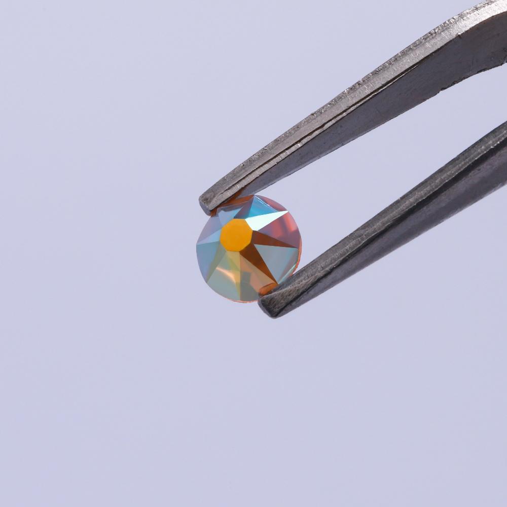 Rhinestone 2088 Round Shape 16 Cut Faces High Quality Non Hotfix Crystal AB Rhinestone for Garment Decorations