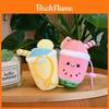 Plush Summer Fruit Shake Toy With Pp Cotton Filling For Kids And Collectors