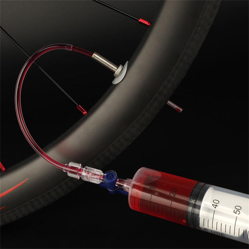Road Bike Tire Repair Kits Mountain Bike Tubeless Tyre Sealant Syringe 60ml Bicycle Tire Fluid Injection Tool Enduring