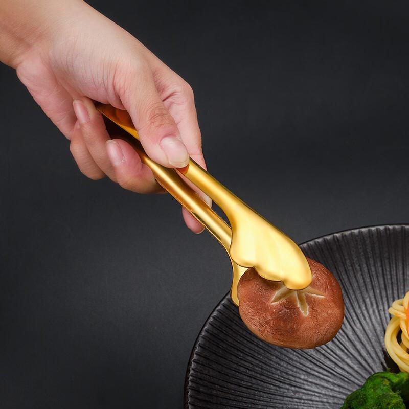 Abdo Wing Design Stainless Steel Food Tongs