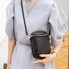 Dame Skulderveske Crossbody Ekte Skinn Små Budvesker Dame Phe Vesker Dame Lommebokveske