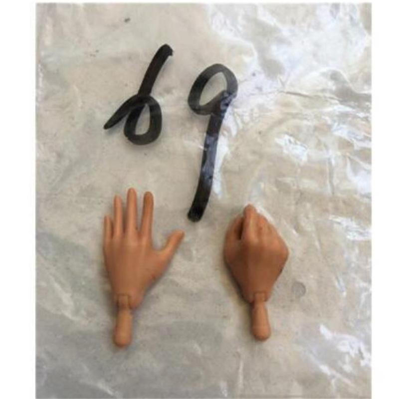 Universal 1/6 Doll Hands DIY Doll Decors Fashion Gesture Doll Hands Feet Accessories White Beige Color Doll Parts Girl Gifts Toy