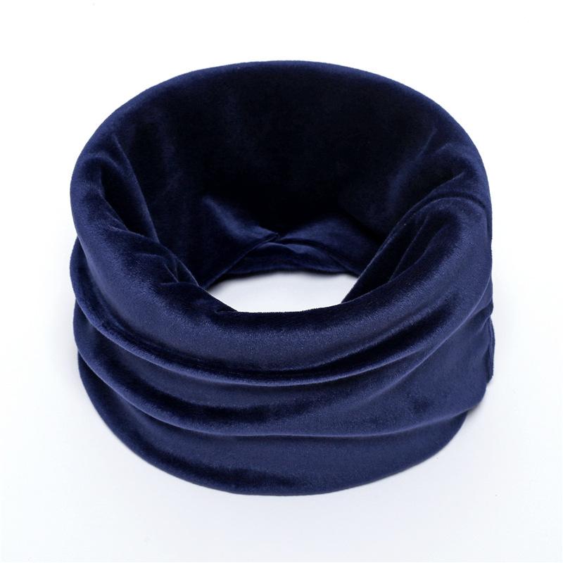 

Зимний шарф для женщин и мужчин, флисовый, теплый, кольцевой, шарф-маска, снуд, шейный платок, унисекс, однотонный, модный, искусственный воротник, шерстяной One Size