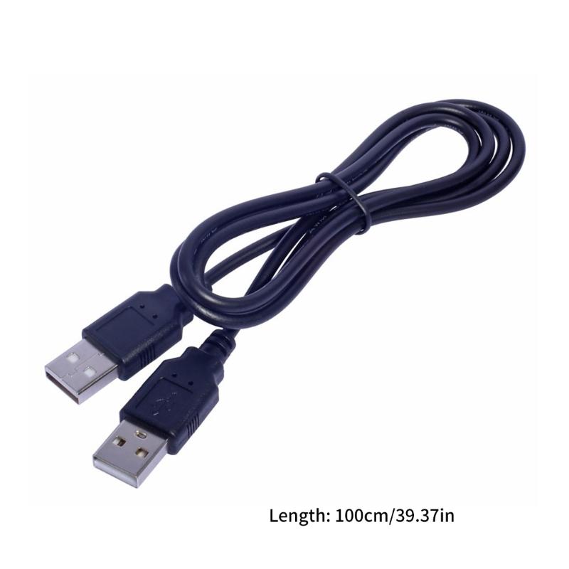 Convenient USB Male to USB Male Cable for Charging Air Blower,Car Speaker Power Extension Cable Computer Accessories