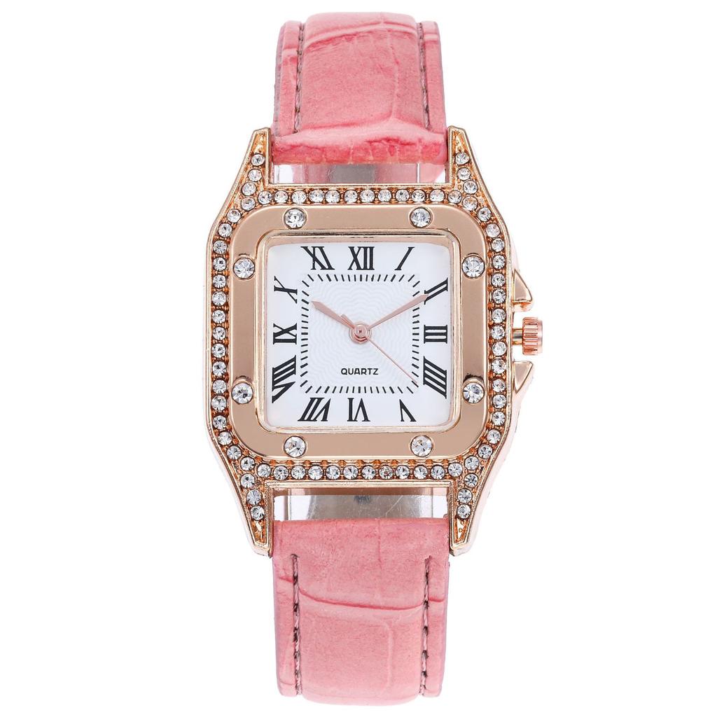 Watches Women'S Fashion Watches Square Diamond Belt Quartz Watches Women'S Watches