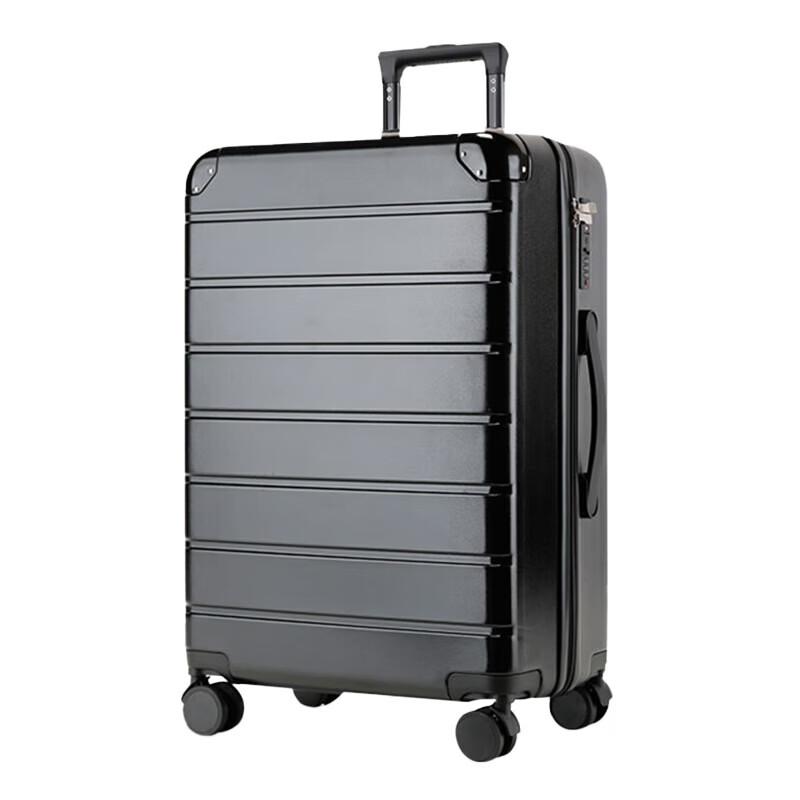 OCEANIA ROO DS-YS812 Striped Hardside Suitcase
