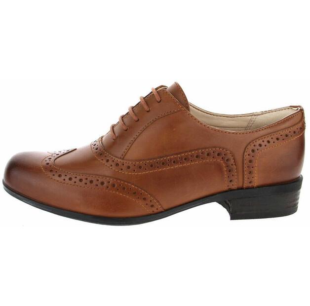 

Женские полуботинки Clarks Hamble oak dark-tan-leather 37