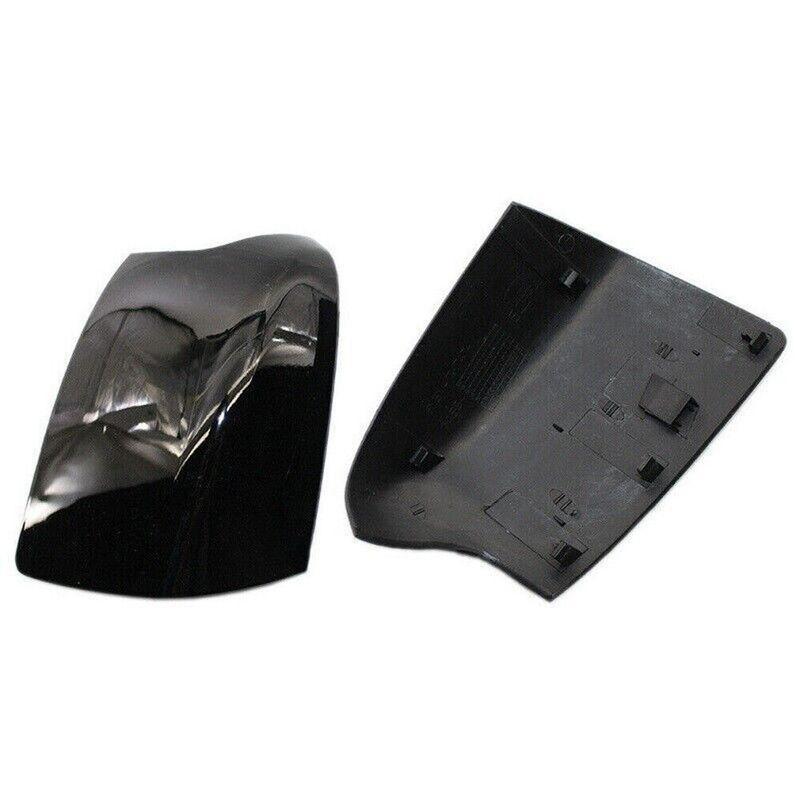 För Ford Focus MK2 2005-2008 Ersättningsbil Backspegelskydd Vingspegelkåpa Yttre Dörr Backspegelkåpa Dekoration Glanssvart