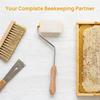 Durable Uncapping Needle Roller Wood Honey Extractor Roller Honey Uncapping Roller  Beekeeper