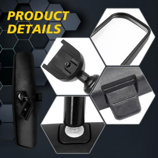 Interior Rearview Rear View Mirror For Toyota Tundra 2003-2009 Camry 2018- A