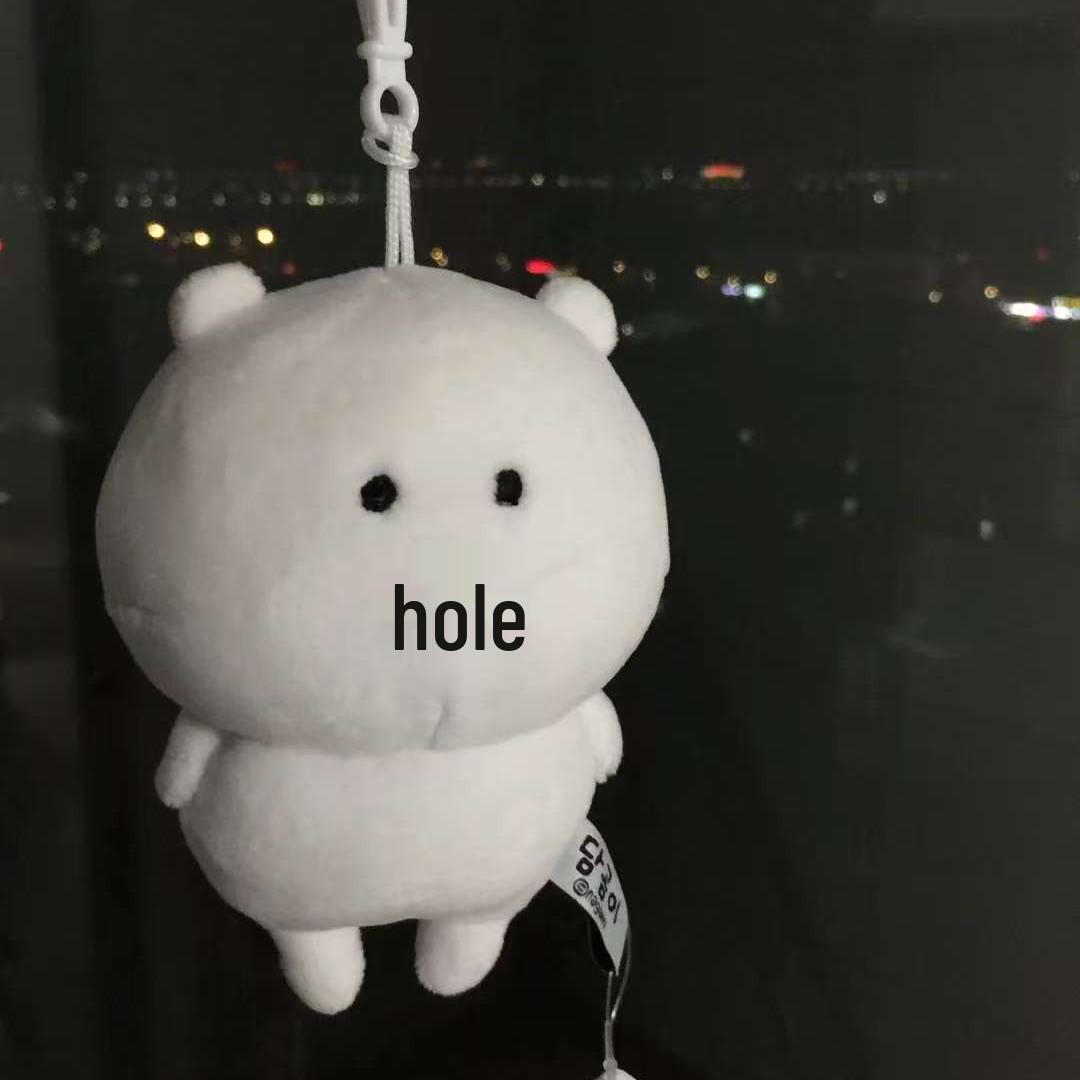 Exquisite Cute Chiikawa Bear Pendant Keychain Plush Toy 10cm