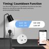 Corui Tuya Uk Plug Wifi Zigbee Smart Socket Bluetooth Wireless Socket Timing Support Alexa Google Home With Power Monitor