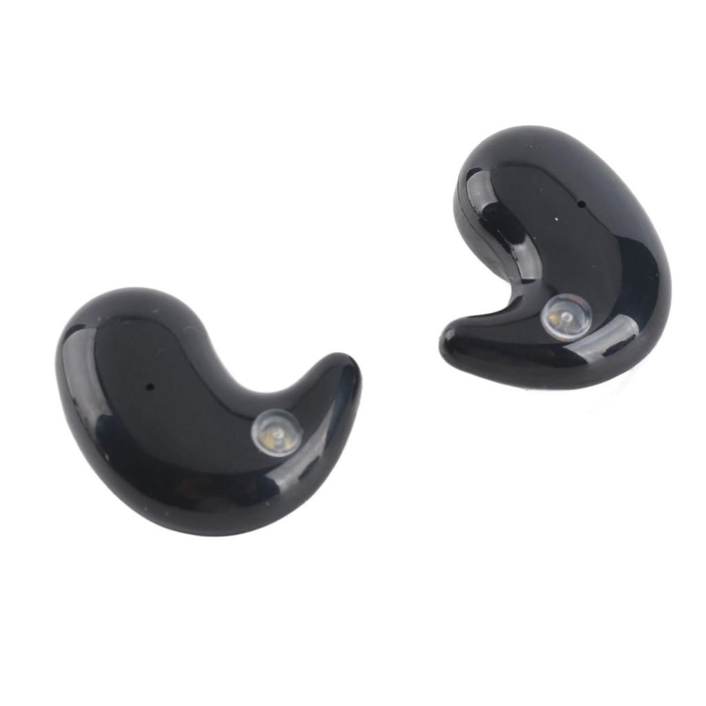   Earbuds with Digital Display Charging Case Stereo Wireless Earphones for Sleep Work Music Built in Battery