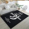 Juventus Customized Name Area Rug Design for Hallway Bedrooms Kitchen Living Rooms Antislip Carpet Decorate Offices Perfect Gift for Friends & Family