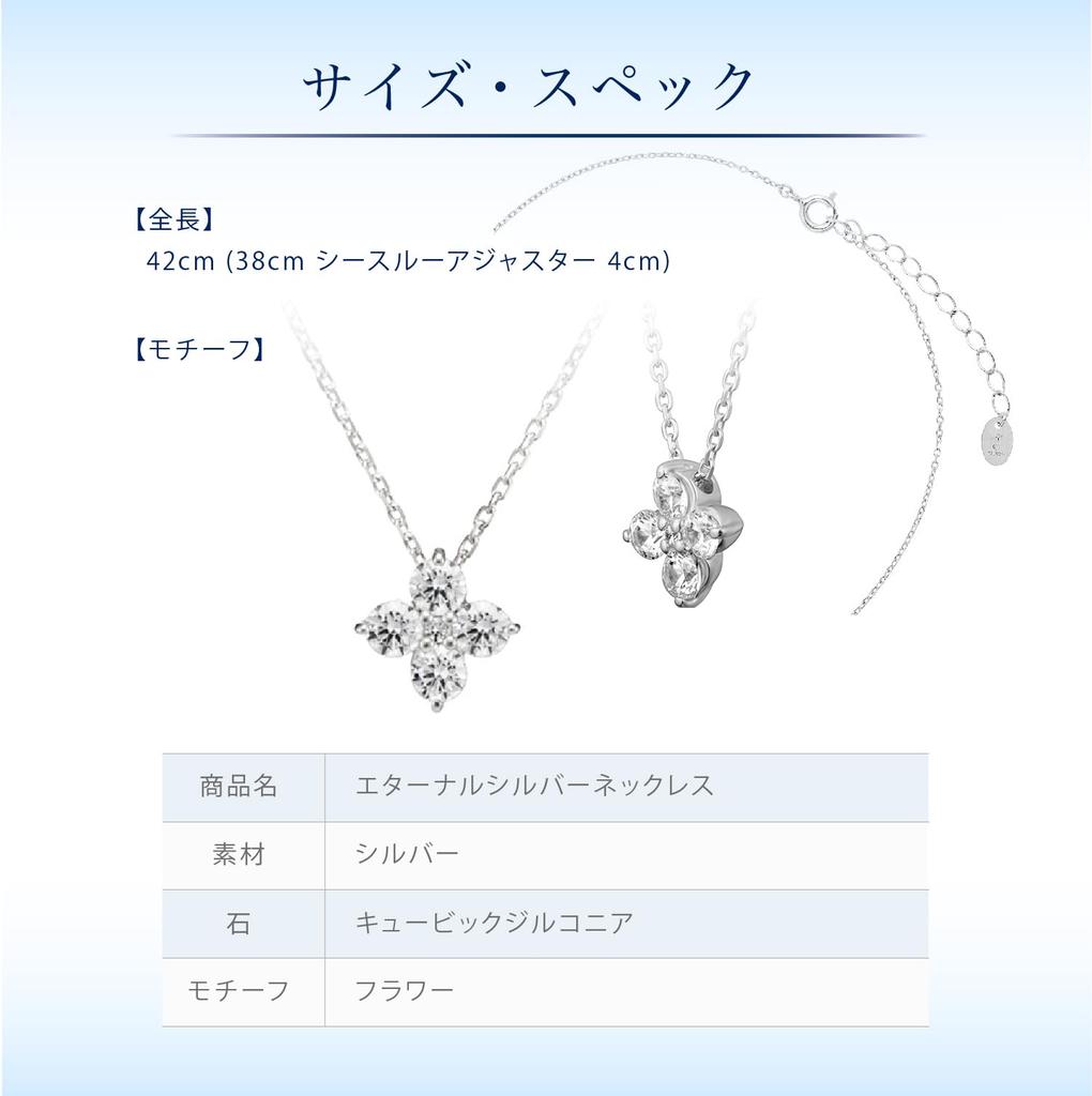 Eternal Silver Necklace 111424121813 4℃