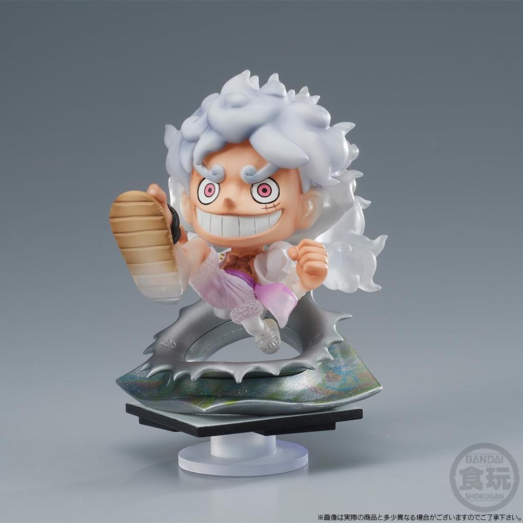 Bandai Niformation Sou Monkey Luffy Chewing Gum D. (Candy Toy) [1 piece]